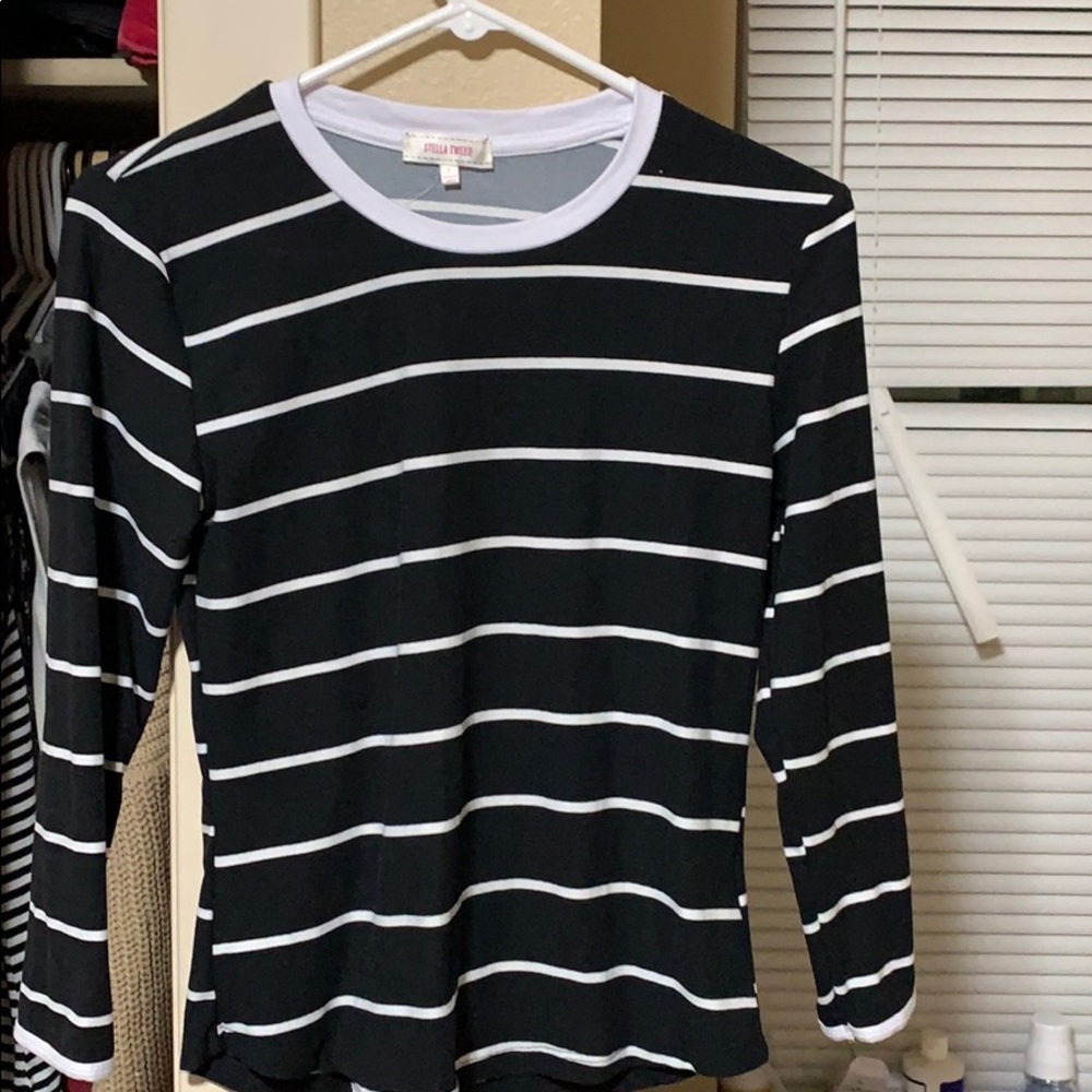 STELLA TWEED super soft striped shirt
